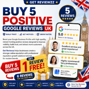 Buy 5 Positive Google Reviews UK
